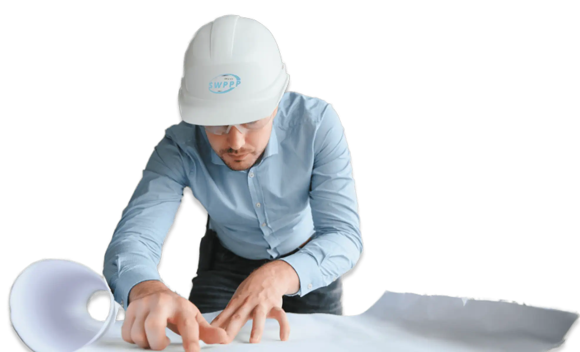 Engineer Studying Plans