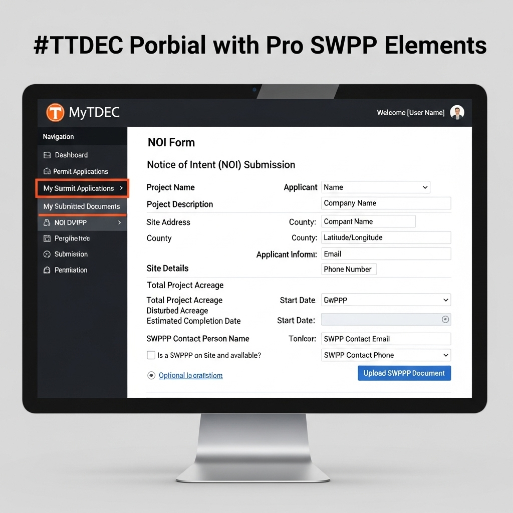 TDEC With Pro SWPPP For Tennessee SWPPP Requirements