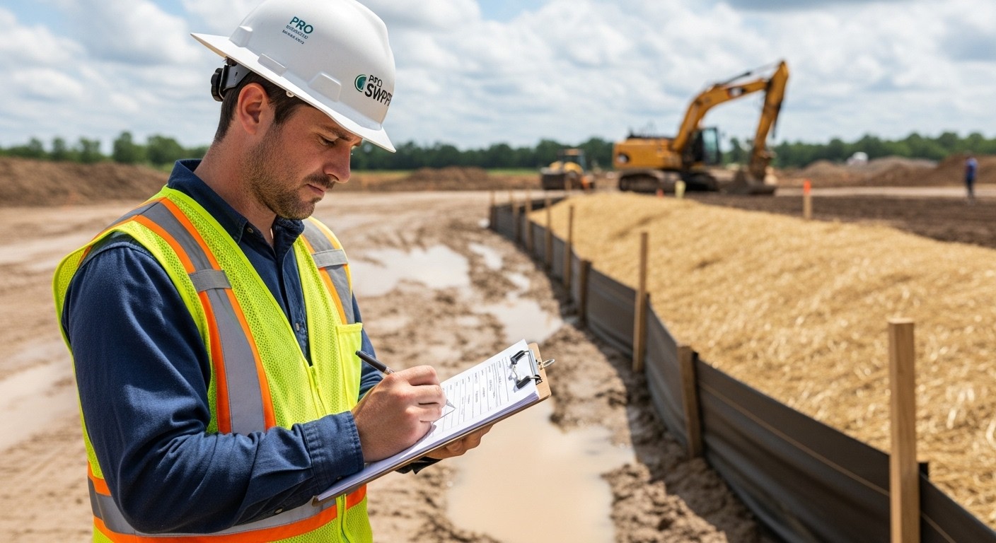 Pro SWPPP inspector creating SWPPP Requirements In Alabama